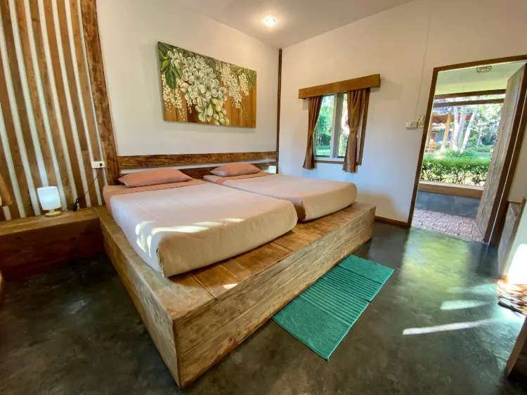 ห้องดีลักซ์เตียงแฝด