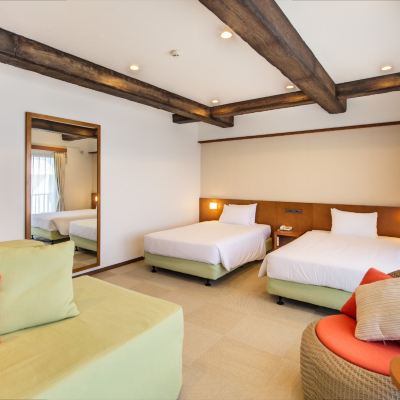 Run Of The House (No Specific Room Designated) [Twin Room] [Non-Smoking] [Hotel-Selected View] 石垣シーサイドホテル クーポン