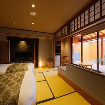 Annex Twin With Open Air Bath, Garden View 鞆の浦温泉　景勝館漣亭 クーポン