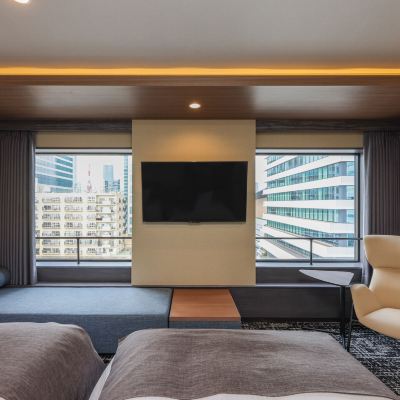 ラグジュアリーツインルーム（禁煙）シティビュー ベイサイド ホテル アジュール竹芝・浜松町 クーポン