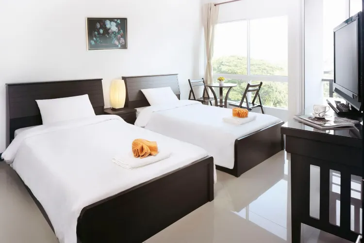 ห้องเตียงแฝดมาตรฐานอาคาร 2