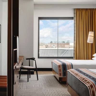 Room, 2 Queen Beds, Accessible, Non Smoking (Mobility Roll-In Shower) Hotel Tupelo, a Wyndham Hotel Promo Code