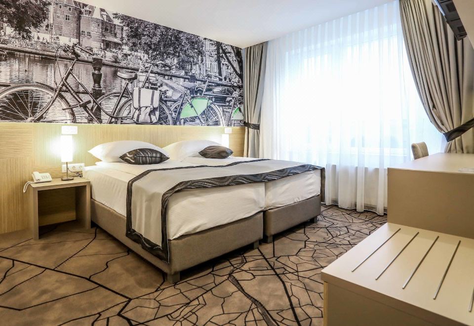 标准三人房， 1 间卧室， 无障碍