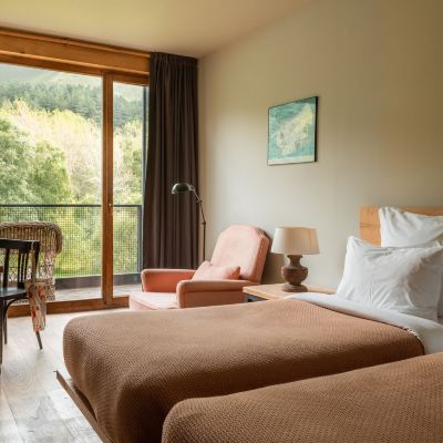 Twin Room with Forest View Rooms Hotel Kazbegi Promo Code