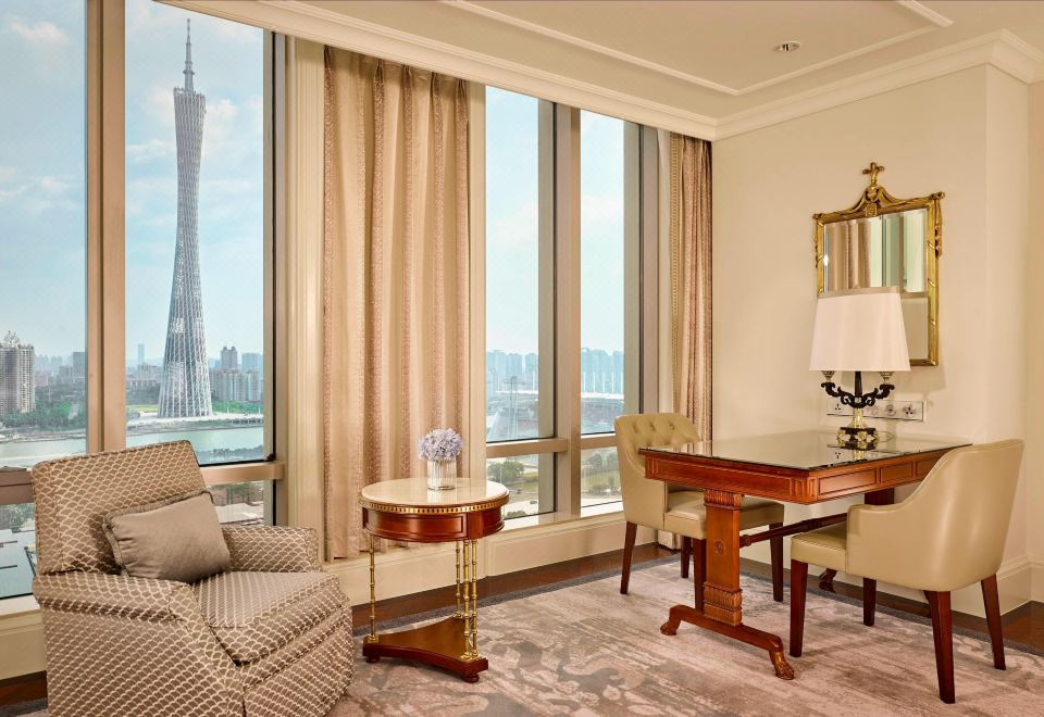 廣州塔江景雙床客房