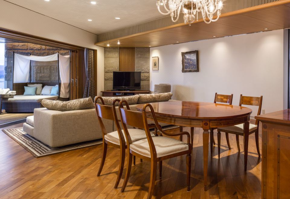 套房，双床房，海景，禁烟（总统水疗套房 ~天堂~）