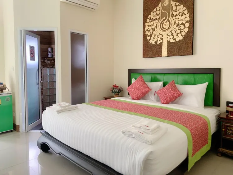 ห้องดับเบิลพร้อมเครื่องปรับอากาศ