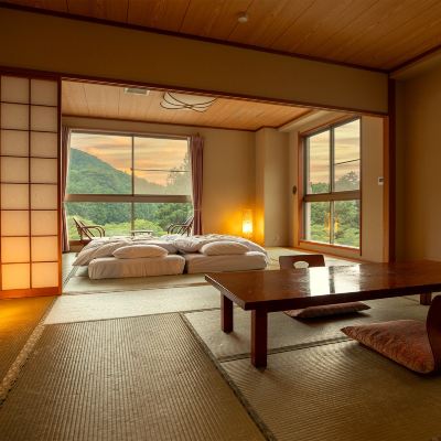 New Wing Japanese Style Deluxe Connected With Bath 桜とホタルの里　裾野炭酸カルシウム温浴　一の瀬 クーポン