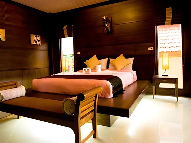 ห้องดีลักซ์พร้อมวิวสวน ห้องไม่สูบบุหรี่