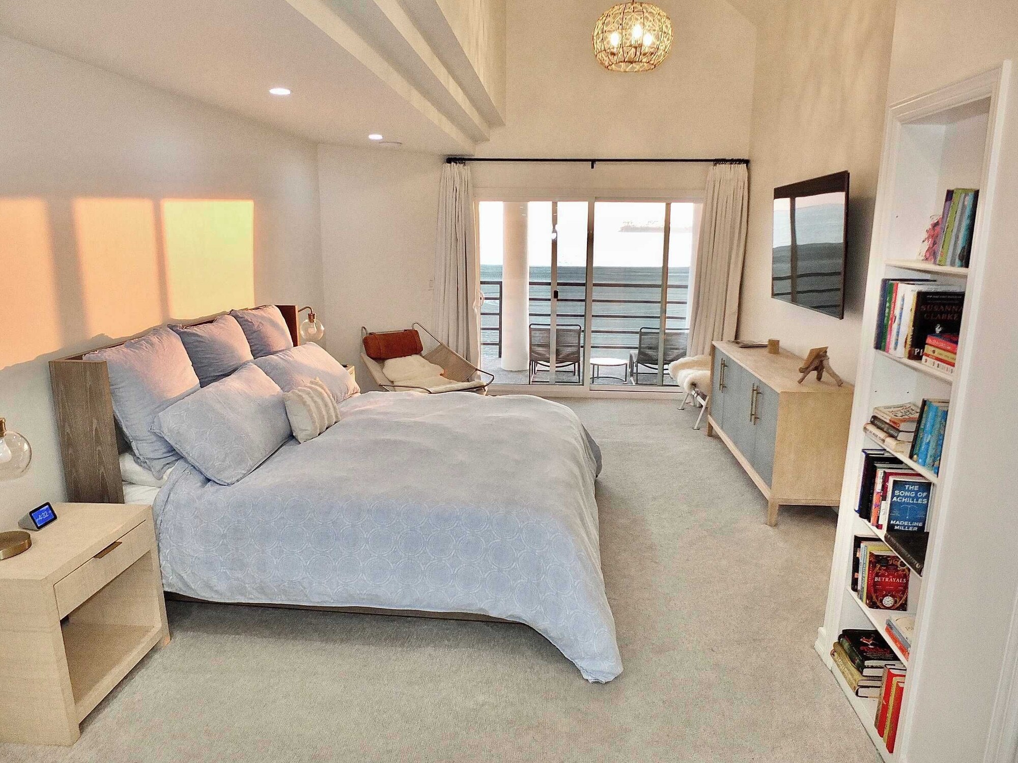 小屋， 多张床， 庭院， 海景 （海滨庄园lb）