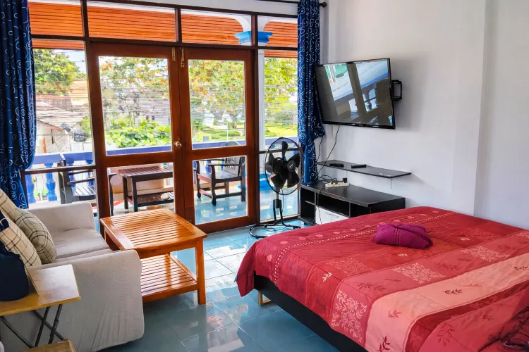 ห้องพักพร้อมพัดลม