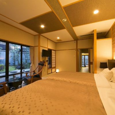 セミ西洋風ルーム 森に囲まれた癒しの宿　鬼岩温泉　了山 クーポン