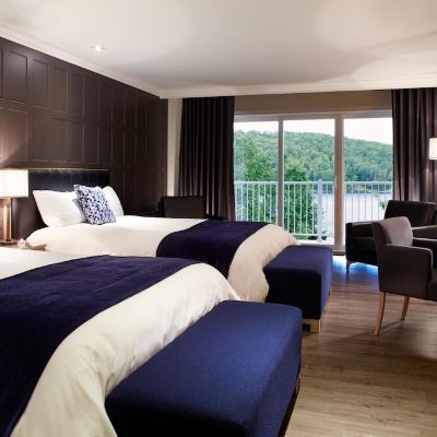 Deluxe Room, 2 Queen Beds (Auberge) Auberge du Lac-à-l'Eau-Claire Promo Code