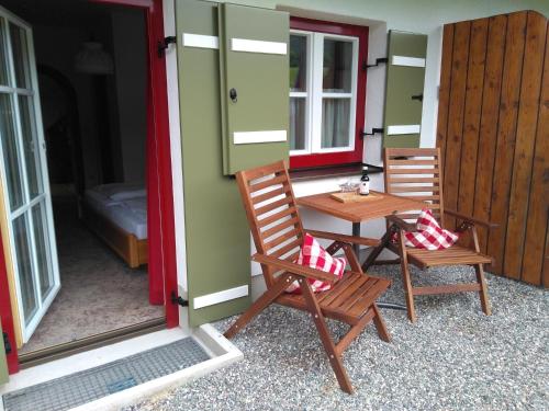 带露台的双人房