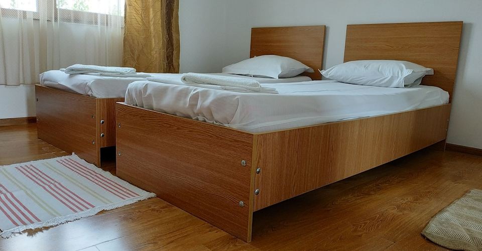 基礎雙床房， 2 張單人床