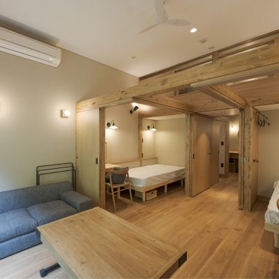 Compartment Room With Six Beds (Western Style, 75 Sqm) 登山電車で行く絶景露天風呂の宿　常盤館 クーポン