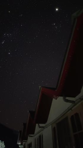 带山景的双人间