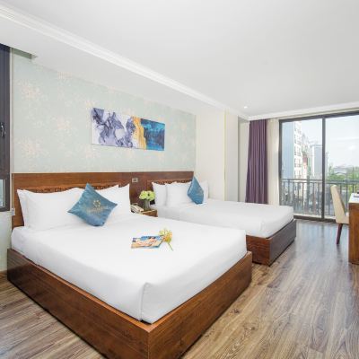 城景套房（雙床，帶陽台） 格蘭德海景水療飯店優惠