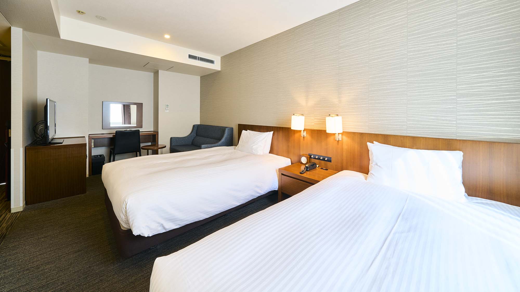 标准双床房 禁烟