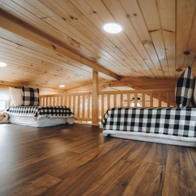 Spruce 1-Bedroom Cabin with Sleeping Loft Buffalo Run Park Promo Code