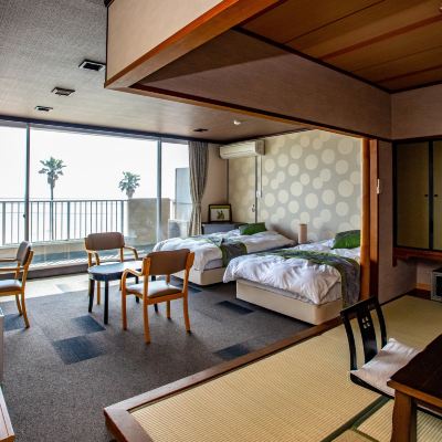 和洋式オーシャンビュールーム(浴室) 豆千待月(まめせんたいげつ) クーポン