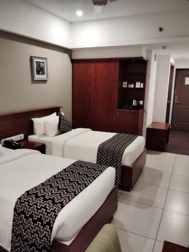 豪华双人或双床房