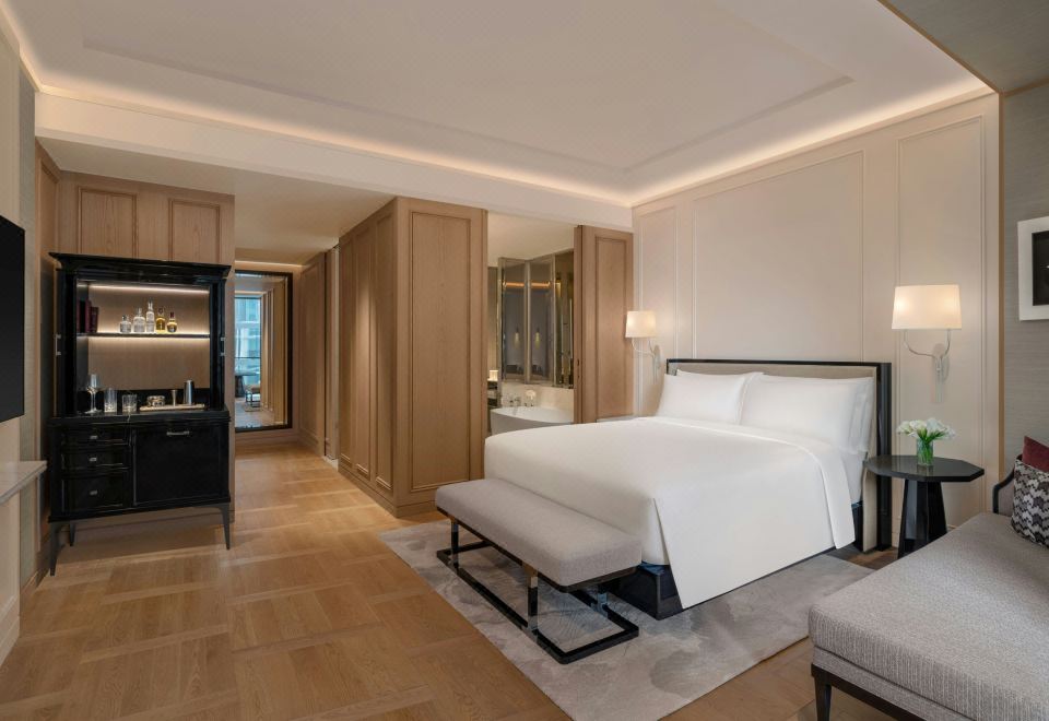 俱乐部特大床间 - 可以使用俱乐部酒廊