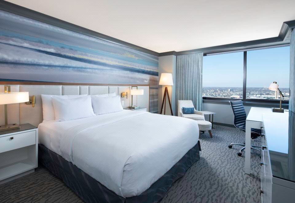 1张特大床 转角房 地标景观