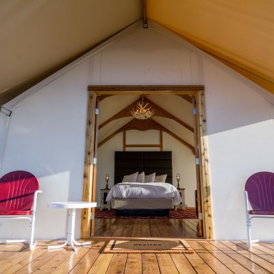 Comfort Tent, 1 Queen Bed, Patio, Mountain View Royal Gorge Cabins Promo Code