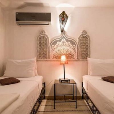 Basic Room, 2 Twin Beds, Private Bathroom, Corner Riad Jamaï Promo Code