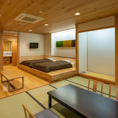 和風マウンテンビュールーム かわだ温泉 ラポーゼかわだ クーポン