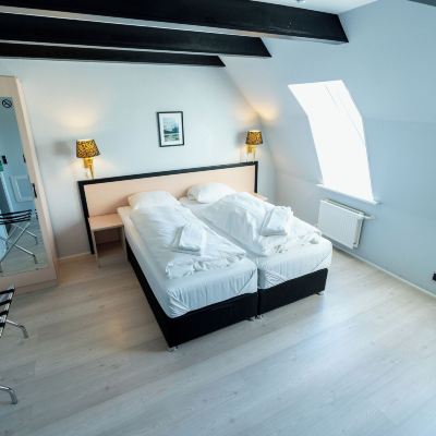 Standard Double Room, Small Bathroom, Note Stairs to the Floor Prinsen Hotel Promo Code