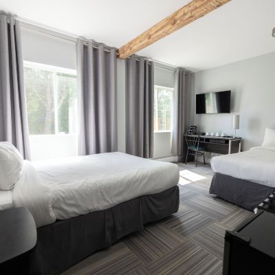 Double Room, 2 Double Beds, Ground Floor Auberge Valcartier Promo Code