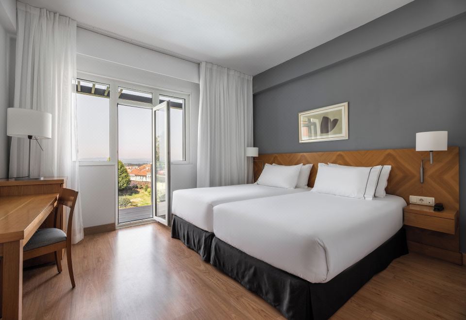 华丽双人房, 阳台