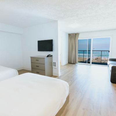 Deluxe Double Room with Ocean View Surfer Beach Hotel Promo Code