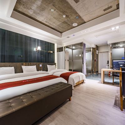 스위트 C (더블 + 싱글) Yeongju Alto Hotel 쿠폰