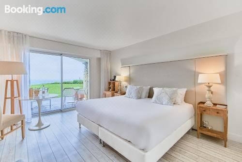 带海景的双人房