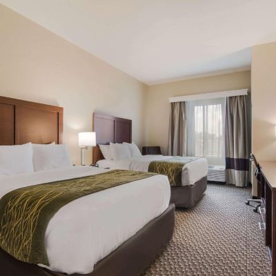 2 Queen Beds, Accessible Room, Non-Smoking Comfort Inn and Suites Promo Code