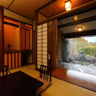 Japanese-Style Luxury Room with Open-Air Bath
