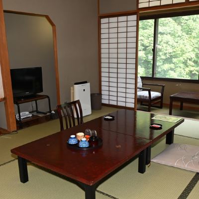 10から15平方メートルの和室 旬菜食楽黒部峡谷絶景の宿　延対寺荘 クーポン