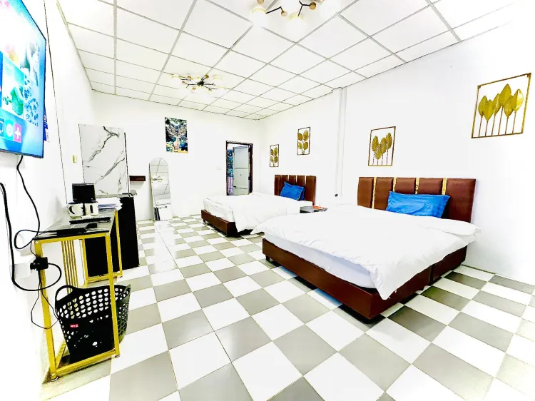 ห้องพักรวมส่วนตัว 2 เตียง