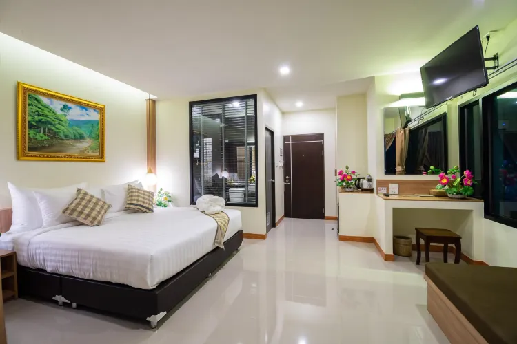 ห้องดีลักซ์ 1 เตียงคิงไซส์