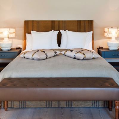 Sommet Suite 1 Double bed Le Grand Bellevue Promo Code