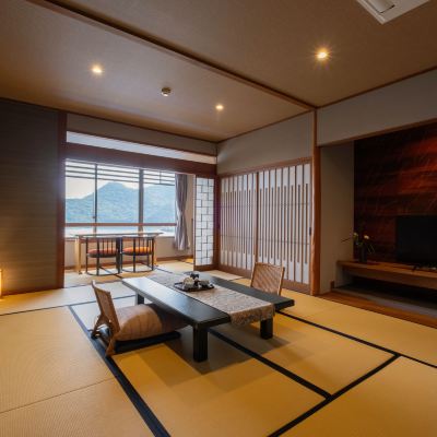 和風オーシャンビュールーム(浴室)(本館) 鞆の浦温泉　景勝館漣亭 クーポン