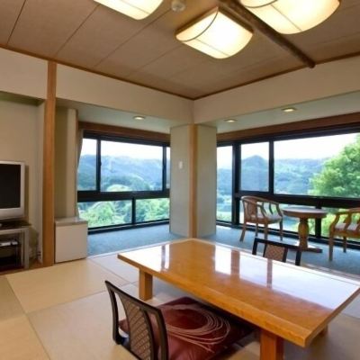 和室角部屋（８畳＋縁側） 青蓮寺レークホテル クーポン