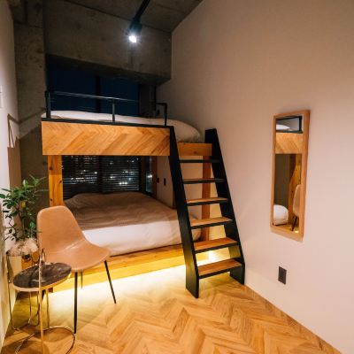 スタンダードルーム I ダブルベッド2台 禁煙 ゾンク中洲であい橋 クーポン