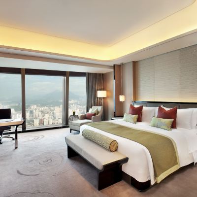 豪華城景家庭大床房 深圳瑞吉飯店優惠