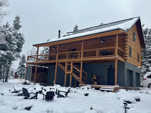 Bear Necessities Lodge on Ski Mtn • Wildlife & Private Acre
