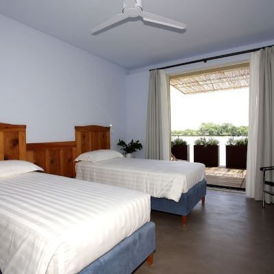 Double or Twin Room with Balcony and Lagoon View