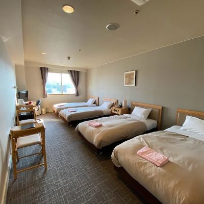 4 Beds (Old Floor) [Standard] [Quad Room] [Non-Smoking] 瀬戸大橋温泉やま幸 クーポン